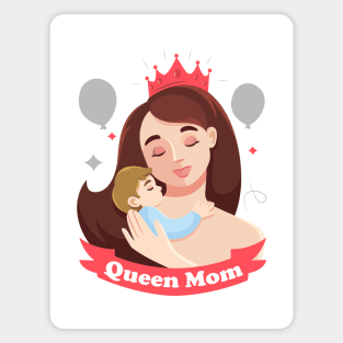 Queen Mom Happy International Mother's Day 2022 Magnet